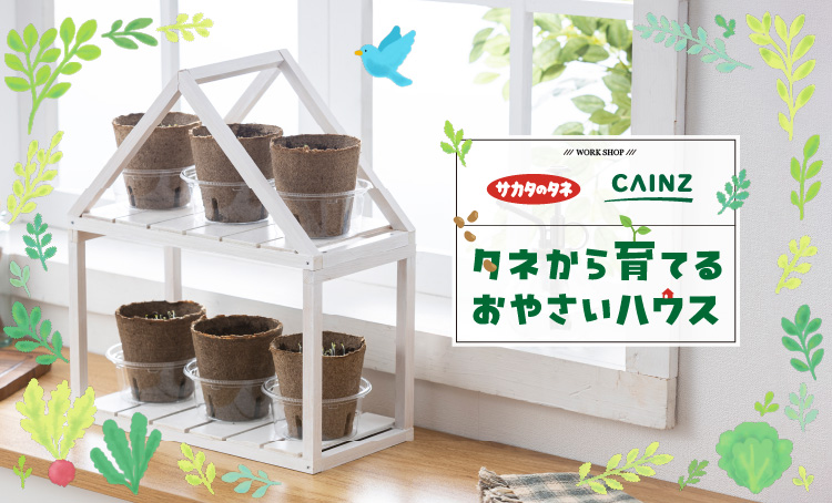 タネから育てるおやさいハウス